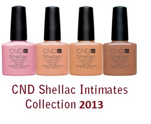 CND Shellac Коллекция Intimates ОСЕНЬ 2013 (4 шт)