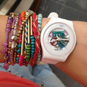Swatch WHITE LACQUERED