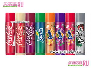 Набор бальзамов для губ Lip Smacker Coca Cola Party Pack