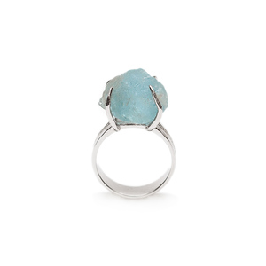 ZULU Ring With Aquamarine by Alohagaia