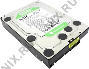 HDD 3 Tb SATA 6Gb / s Western Digital Caviar Green &lt; WD30EZRX &gt; 3.5" 64Mb