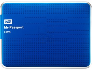 Внешний жесткий диск WD My Passport Ultra, 500 Гб, синий (WDBLNP5000ABL-EEUE)