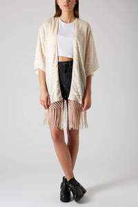 AZTEC FRINGE KIMONO