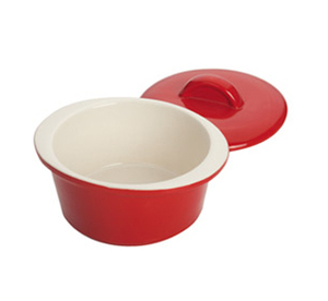 Форма для запекания с крышкой, круглая GUSTO ROUGE d 10 см
