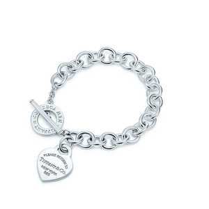 Return to Tiffany Heart Tag Toggle Bracelet