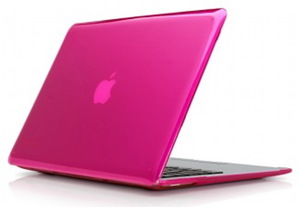 Чехол Speck для MacBook Air 11' SeeThru Raspberry Pink