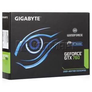 Видеокарта nVidia GeForce GTX760 Gigabyte WindForce 2X PCI-E 2048Mb (GV-N760WF2OC-2GD)