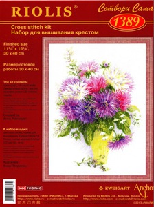 набор для вышивки "Астры"