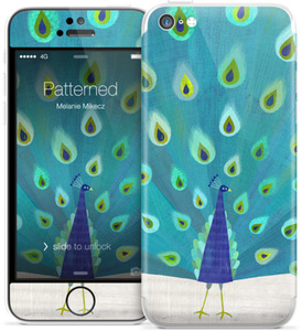 Виниловая наклейка на iPhone 5C Melanie Mikecz Patterned Peacock