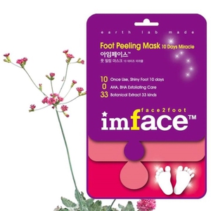 Imface foot peeling mask Days Miracle - маска-пилинг для ног (3шт)