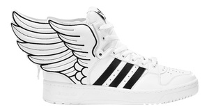 Кроссовки Adidas JS Wings с крыльями на щиколотке