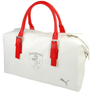 сумка PUMA Ferrari LS Weekender белая