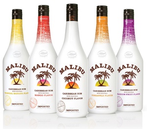 Еще одно девчачье пойло - Malibu Caribbean rum