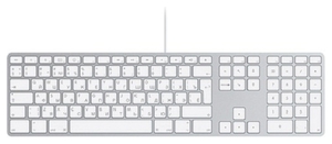 Apple MB110 Wired Keyboard White USB