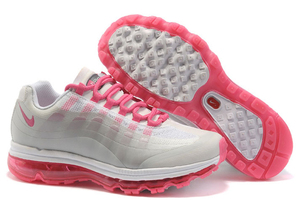 Air Max 95 360 White Pink Nike Womens Size Shoes