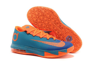 KD VI (6) Photo Blue/Team Orange Nike Mens Shoes