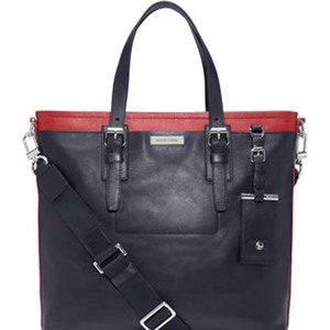Michael Kors Bags Two-Tone Leather Tote