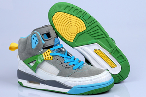 Suede Air Jordan Spizike Shoes Mens:Poison Green