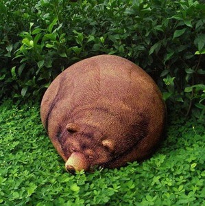 Big Sleeping Grizzly Bear Bean Bag