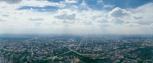 Панорама Москвы с высотки