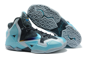 Nike LeBron XI "Gamma Blue" NBA Kicks In Armory Slate Gamma Blue Light Armory Blue Colorways