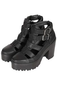 ARCADE CUT OUT CHUNKY BOOTS