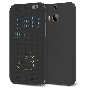 HTC Dot View HC M100 чехол для One 2 (M8), Grey