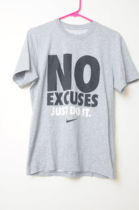 Nike "no excuses"