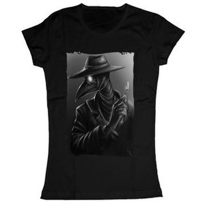 Футболка с чумным доктором