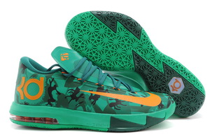 Green Camo - Cheap KD 6 GS Easter Bunny Rabbit Kevin Durant Trainers