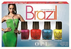 OPI Brazil collection mini liquid sand