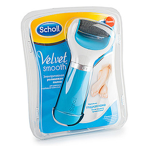 Электрическая роликовая пилка Scholl Velvet Smooth для удаления огрубевшей кожи стоп