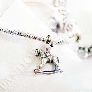 Pandora Rocking horse silver dangle charm