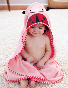 Полотенце с капюшоном Skip Hop Zoo Hooded Towel Ladybug