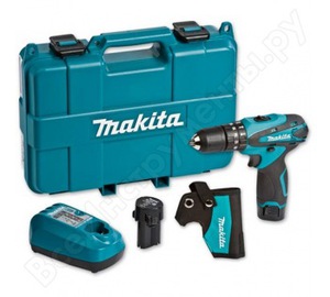 Аккумуляторная ударная дрель-шуруповерт Makita HP330DWE