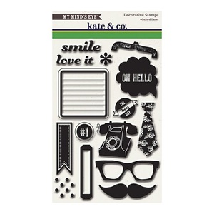 My Mind's Eye Прозрачные штампы Oxford Lane, 10*15 см