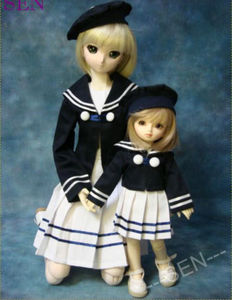 Lovely Student Suit Sailor Outfit for BJD