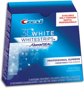 Crest 3D White Whitestrips Supreme Professional