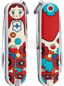 Нож-брелок Classic "Matrioshka" Victorinox