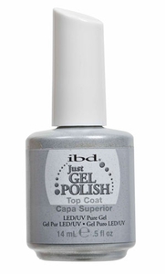 IBD JUST GEL TOP COAT, 14 МЛ. - ВЕРХНЕЕ ПОКРЫТИЕ ДЛЯ ГЕЛЕВОГО ЛАКА (3 ФАЗА)