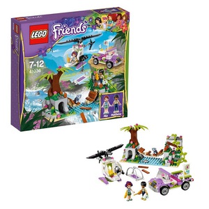 Конструктор LEGO Friends 41036 Джунгли: Спасательная операция на мосту