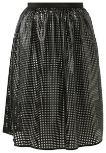 Tibi A-line skirt - black