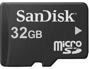 microsSD карту памяти 16 или 32 гб