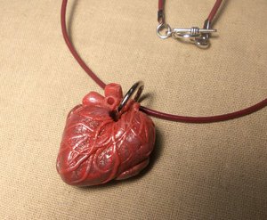 Кулон Анатомическое сердце