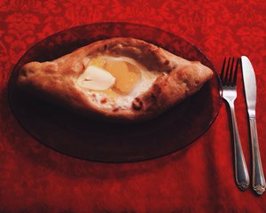 Хачапури по-аджарски