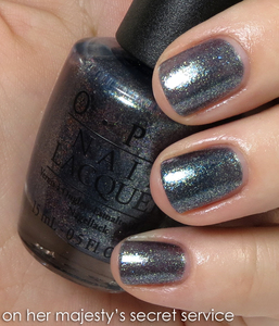 OPI On Her Majesty's Secret Service