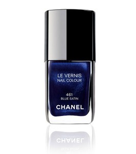 chanel blue satin 461