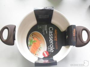 Антипригарная кастрюля литра на 2