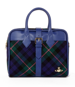 Vivienne Westwood Tartan bag cobalt/blue