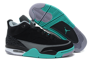 Michael Jordan Footwear Son Of Mars Low Black Green Glow Anthracite Cement Grey Men Size